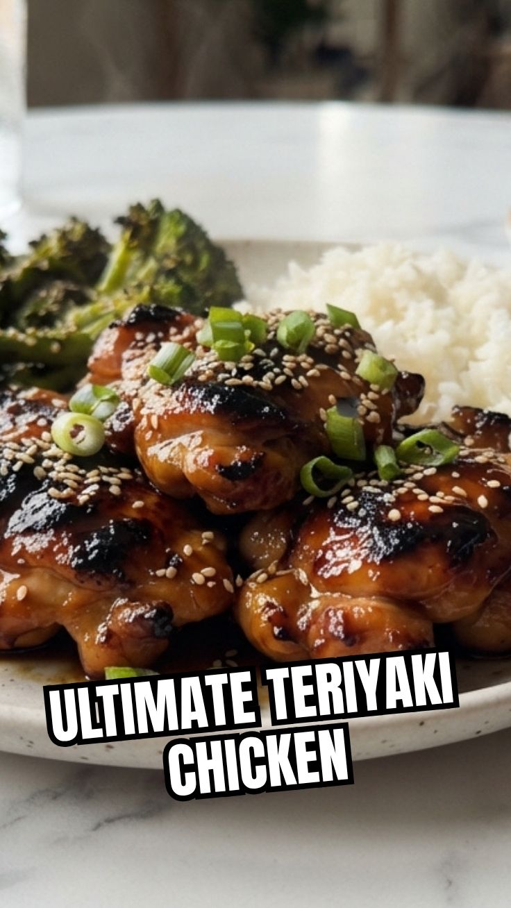 Delicious Teriyaki Chicken dish, perfectly glazed and cooked.